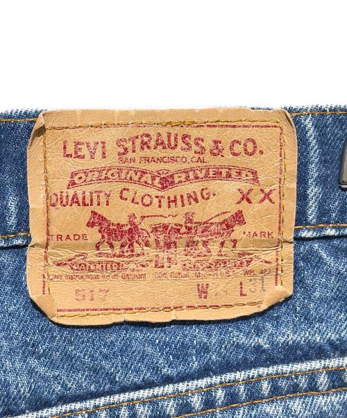 LEVI'S（リーバイス）LEVI'S (リーバイス) USA製 90s 517 デニムパンツ ネイビー サイズ:W34/L31の古着・服飾アイテム