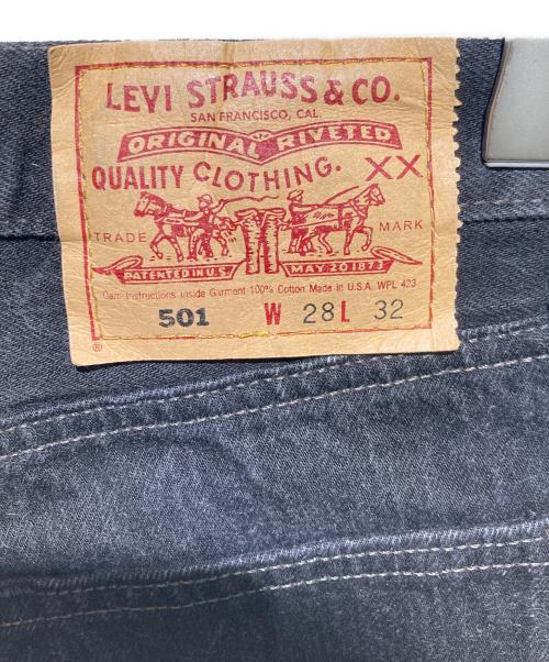 LEVI'S（リーバイス）LEVI'S (リーバイス) USA製 90s 501デニムパンツ ブラック サイズ:W28/L32の古着・服飾アイテム