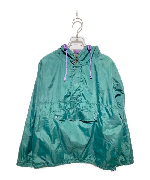 OLD GAP（オールドギャップ）OLD GAP (オールドギャップ) 90s ナイロンアノラックパーカー グリーン サイズ:Mの古着・服飾アイテム