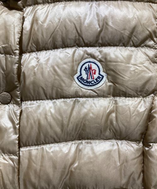 MONCLER（モンクレール）MONCLER (モンクレール) LIANE/ダウンベスト ベージュ サイズ:1の古着・服飾アイテム