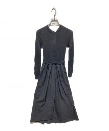 ISABEL MARANT ETOILE（イザベルマランエトワール）の古着「切替ワンピース」｜ブラック