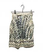 MARNIマルニ）の古着「シルクブレンドスカート」｜ホワイト