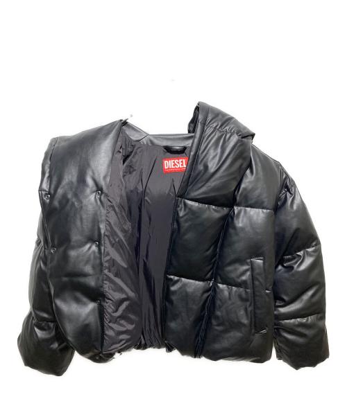 DIESEL（ディーゼル）DIESEL (ディーゼル) W-MYLEY パファージャケット ブラック サイズ:46の古着・服飾アイテム