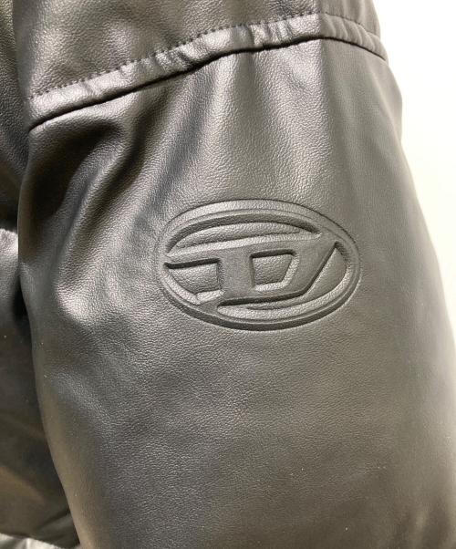 DIESEL（ディーゼル）DIESEL (ディーゼル) W-MYLEY パファージャケット ブラック サイズ:46の古着・服飾アイテム