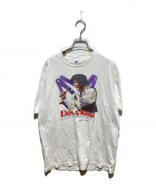 elvis-a-rama（エルヴィス・ア・ラマ）の古着「プリントTシャツ」｜ホワイト
