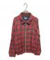 stussy（ステューシー）の古着「SHADOW PLAID BRYAN JACKET」｜レッド