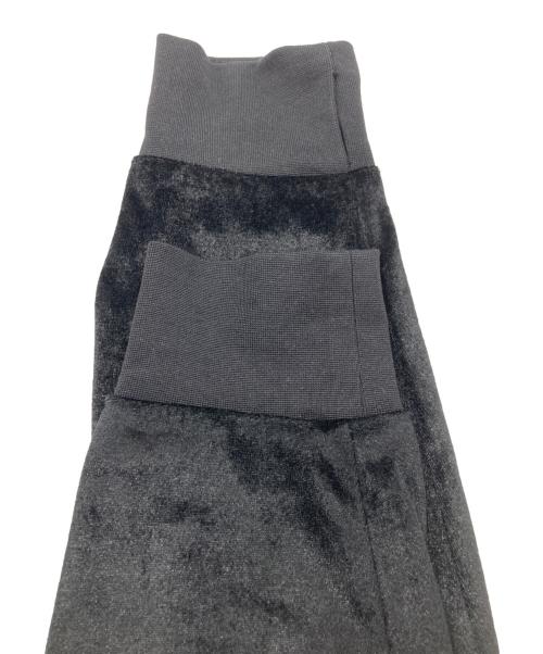 roen sports（ロエン）roen sports (ロエン) ラインストーン両面刺繍ベロアトラックジャケット ブラック サイズ:Lの古着・服飾アイテム