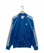 adidasアディダス）の古着「トラックジャケット」｜ブルー