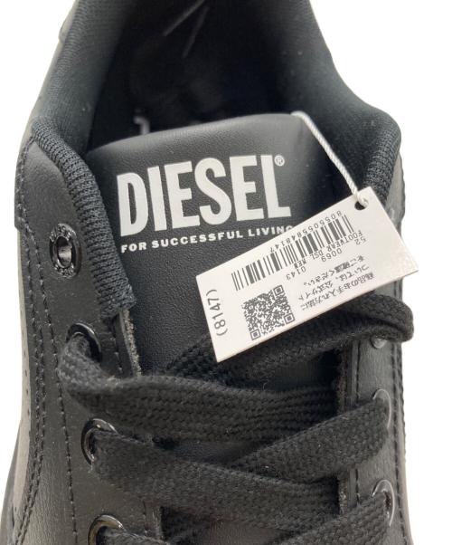 DIESEL（ディーゼル）DIESEL (ディーゼル) S DAKOTA LOW/ローカットスニーカー ブラック サイズ:26.5 未使用品の古着・服飾アイテム