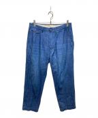 POLO RALPH LAURENポロ・ラルフローレン）の古着「THE WHITMAN PANTタックデニムパンツ」｜インディゴ