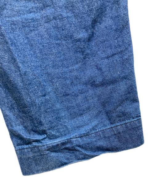 POLO RALPH LAUREN（ポロ・ラルフローレン）POLO RALPH LAUREN (ポロ・ラルフローレン) THE WHITMAN PANTタックデニムパンツ インディゴ サイズ:31/32の古着・服飾アイテム