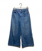 POLO RALPH LAURENポロ・ラルフローレン）の古着「ワイドデニムパンツ」｜インディゴ