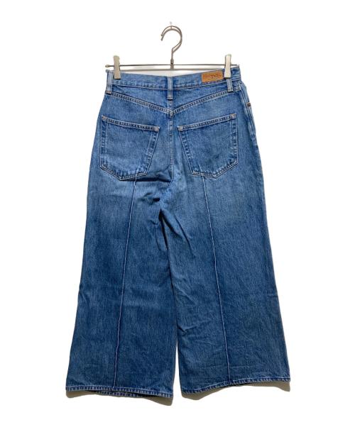 POLO RALPH LAUREN（ポロ・ラルフローレン）POLO RALPH LAUREN (ポロ・ラルフローレン) ワイドデニムパンツ インディゴ サイズ:27の古着・服飾アイテム