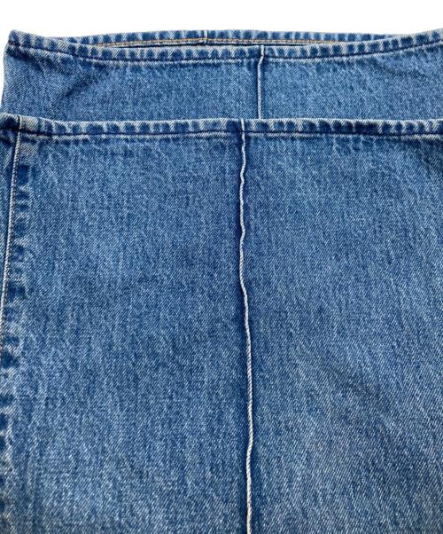 POLO RALPH LAUREN（ポロ・ラルフローレン）POLO RALPH LAUREN (ポロ・ラルフローレン) ワイドデニムパンツ インディゴ サイズ:27の古着・服飾アイテム