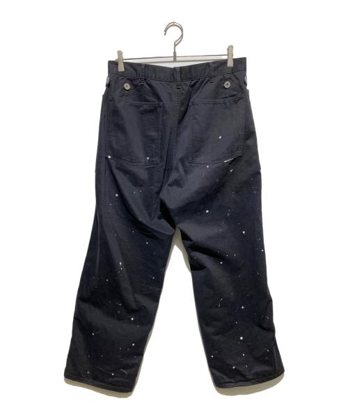 test（テスト）TEST (テスト) スプラッシュペインターパンツ ブラック サイズ:Mの古着・服飾アイテム