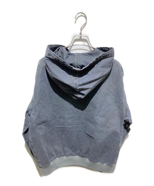 atmos pink（アトモスピンク）atmos pink (アトモスピンク) デニムジャケット/Vintage Finish Hoodie Jacket グレー サイズ:FREE 未使用品の古着・服飾アイテム