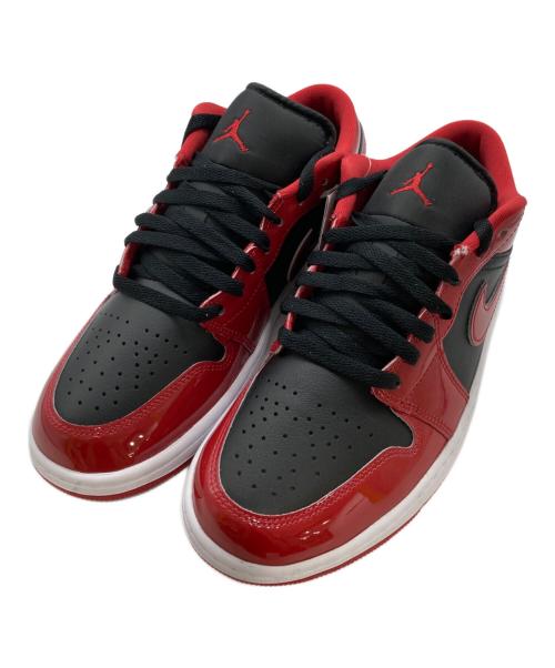 NIKE（ナイキ）NIKE (ナイキ) ローカットスニーカー/AIR JORDAN 1 LOW SE BLACK/VARSITY RED-WHITE レッド×ブラック サイズ:27 未使用品の古着・服飾アイテム