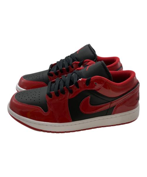 NIKE（ナイキ）NIKE (ナイキ) ローカットスニーカー/AIR JORDAN 1 LOW SE BLACK/VARSITY RED-WHITE レッド×ブラック サイズ:27 未使用品の古着・服飾アイテム