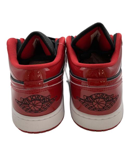 NIKE（ナイキ）NIKE (ナイキ) ローカットスニーカー/AIR JORDAN 1 LOW SE BLACK/VARSITY RED-WHITE レッド×ブラック サイズ:27 未使用品の古着・服飾アイテム