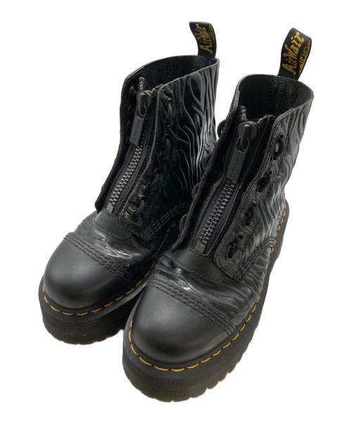 Dr.Martens（ドクターマーチン）Dr.Martens (ドクターマーチン) SINCLAIR ZEBRA/レースアップブーツ ブラック サイズ:23の古着・服飾アイテム