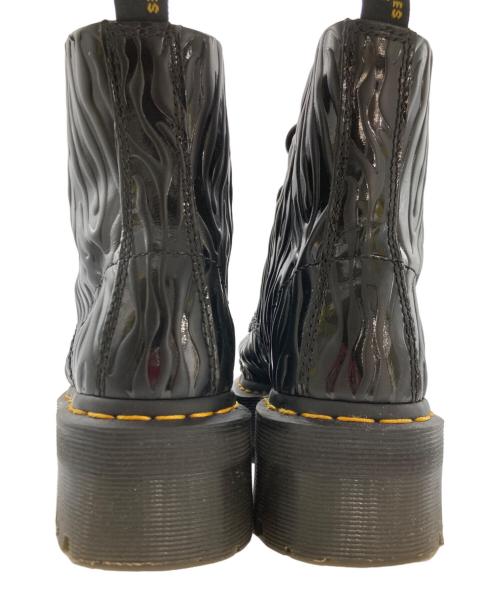 Dr.Martens（ドクターマーチン）Dr.Martens (ドクターマーチン) SINCLAIR ZEBRA/レースアップブーツ ブラック サイズ:23の古着・服飾アイテム
