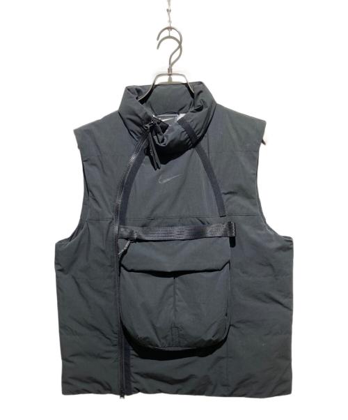 NIKE（ナイキ）NIKE (ナイキ) AS M NSW TCH PCK SYN FILL VEST ブラック サイズ:Mの古着・服飾アイテム