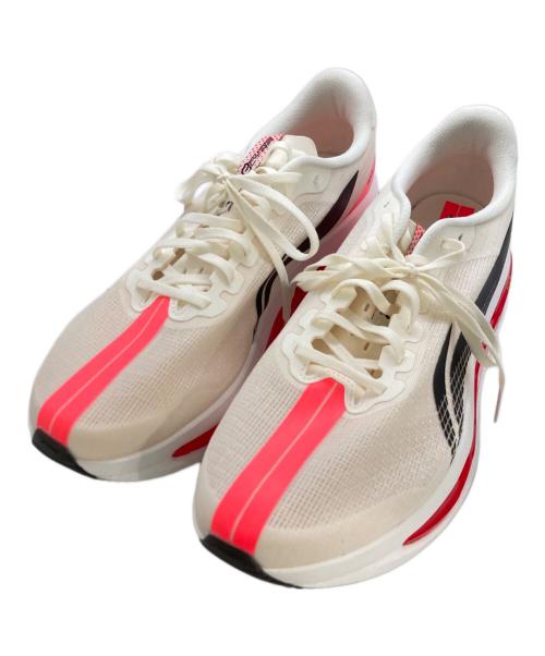 LI-NING（リーニン）LI-NING (リーニン) RED HARE 9 ローカットスニーカー レッド×ホワイト サイズ:28㎝の古着・服飾アイテム