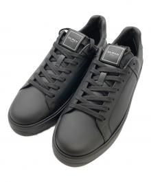 BALMAIN（バルマン）の古着「B-Court スニーカー」｜ブラック