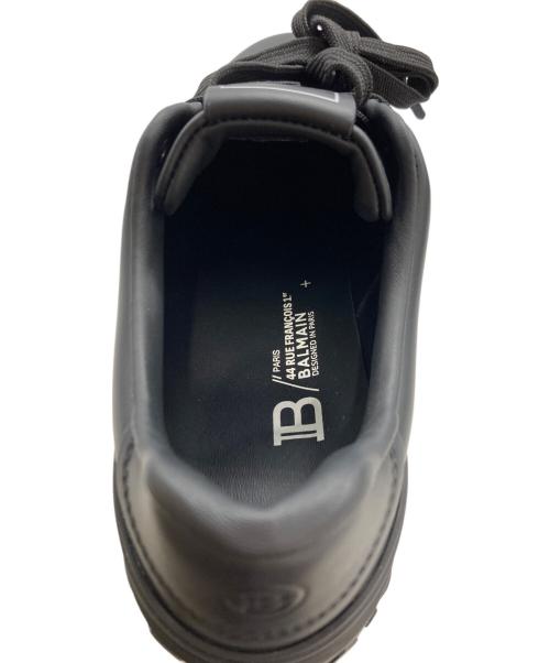 BALMAIN（バルマン）BALMAIN (バルマン) B-Court スニーカー ブラック サイズ:27の古着・服飾アイテム