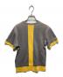COMME des GARCONS HOMME PLUS (コムデギャルソンオムプリュス) 切替Tシャツ グレー×イエロー サイズ:S：6000円