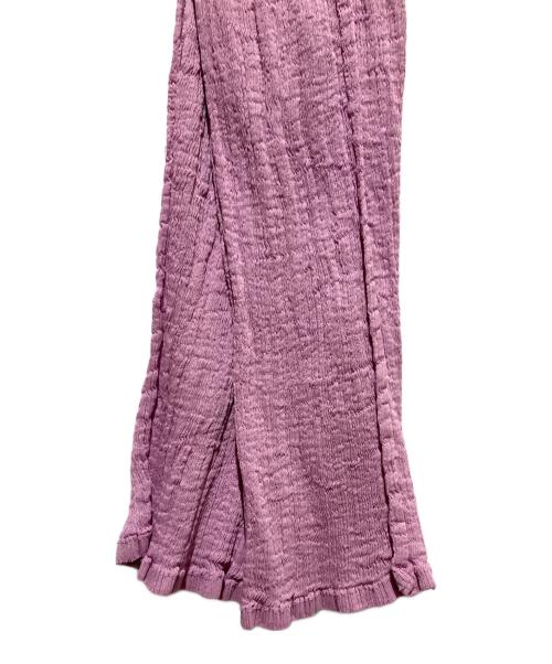 ISSEY MIYAKE me（イッセイ ミヤケ ミー）ISSEY MIYAKE me (イッセイ ミヤケ ミー) ワッシャー プリーツパンツ ピンク サイズ:不明の古着・服飾アイテム