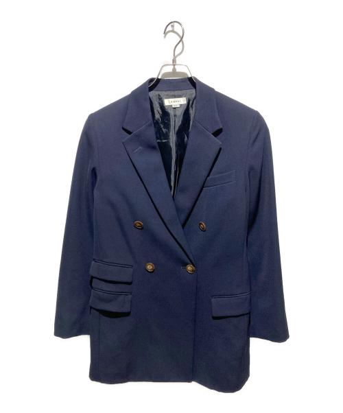 Ameri（アメリ）Ameri (アメリ) ダブルジャケット/VINTAGE CLASSIC MINIMAL TAILORED JACKET ネイビー サイズ:Sの古着・服飾アイテム