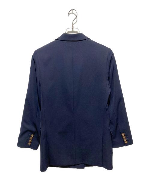Ameri（アメリ）Ameri (アメリ) ダブルジャケット/VINTAGE CLASSIC MINIMAL TAILORED JACKET ネイビー サイズ:Sの古着・服飾アイテム