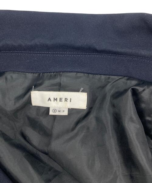 Ameri（アメリ）Ameri (アメリ) ダブルジャケット/VINTAGE CLASSIC MINIMAL TAILORED JACKET ネイビー サイズ:Sの古着・服飾アイテム