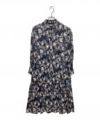 Ameriアメリ）の古着「GIULIA DRAWSTRING SHIRT DRESS」｜ブラック