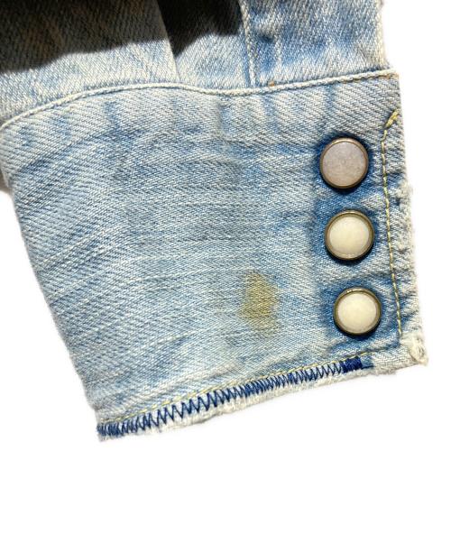 Hysteric Glamour（ヒステリックグラマー）Hysteric Glamour (ヒステリックグラマー) 刺繍デニムウエスタンシャツ インディゴ サイズ:Mの古着・服飾アイテム