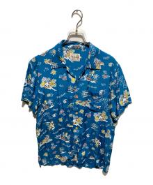 Hysteric Glamour（ヒステリックグラマー）の古着「アロハシャツ」｜ブルー