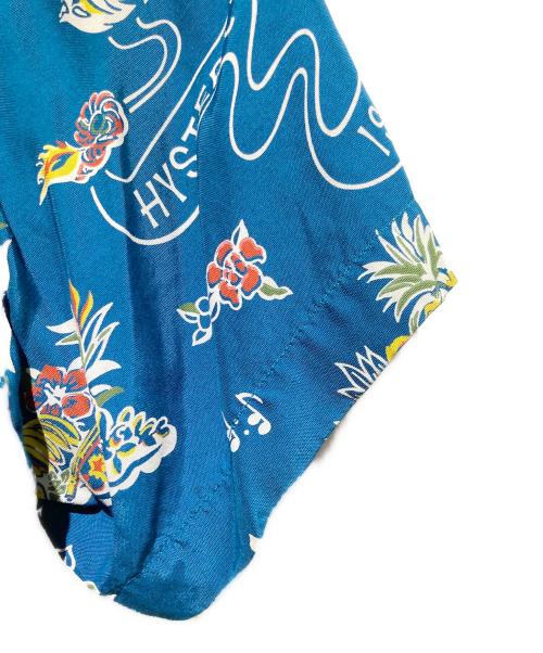 Hysteric Glamour（ヒステリックグラマー）Hysteric Glamour (ヒステリックグラマー) アロハシャツ ブルー サイズ:Mの古着・服飾アイテム