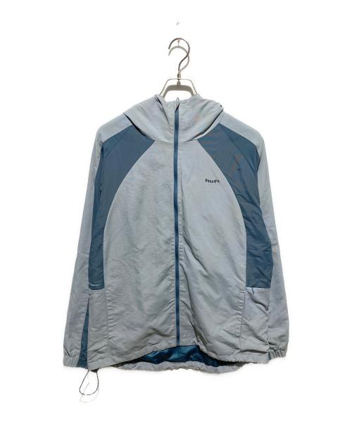HUF（ハフ）HUF (ハフ) SET SHELL JACKET シェルジャケット ブルー サイズ:Mの古着・服飾アイテム