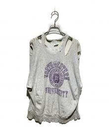 Champion REVERSE WEAVE（チャンピオン リバース ウィーブ）の古着「80s ボロ ヴィンテージリバースウィーブスウェット」｜グレー