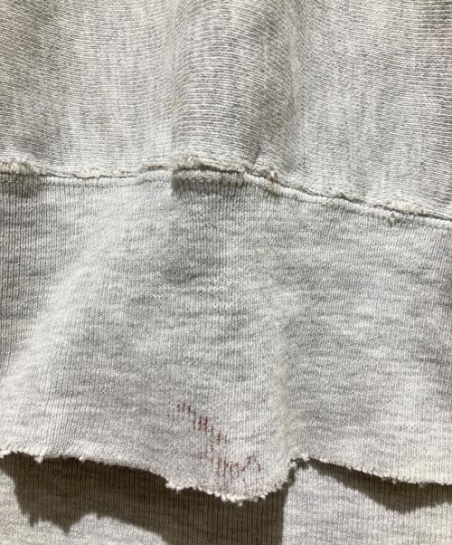 Champion REVERSE WEAVE（チャンピオン リバース ウィーブ）Champion REVERSE WEAVE (チャンピオン リバース ウィーブ) 80s ボロ ヴィンテージリバースウィーブスウェット グレー サイズ:ＸＬの古着・服飾アイテム