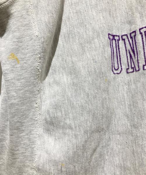 Champion REVERSE WEAVE（チャンピオン リバース ウィーブ）Champion REVERSE WEAVE (チャンピオン リバース ウィーブ) 80s ボロ ヴィンテージリバースウィーブスウェット グレー サイズ:ＸＬの古着・服飾アイテム