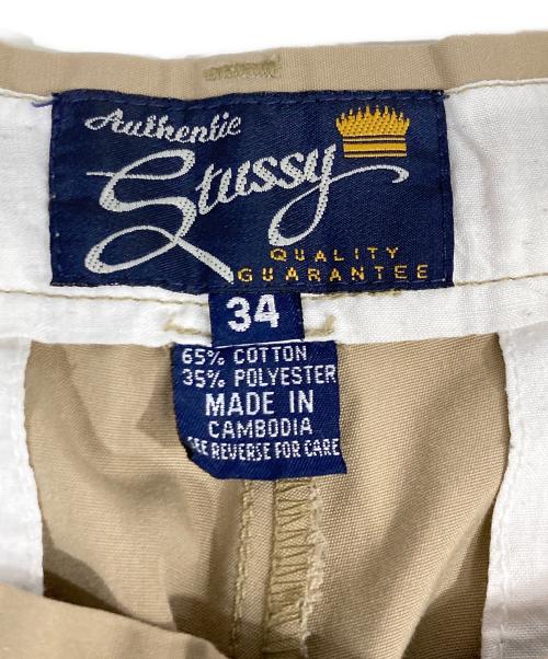OLD STUSSY（オールドステューシー）OLD STUSSY (オールドステューシー) 90s チノハーフパンツ ベージュ サイズ:34の古着・服飾アイテム
