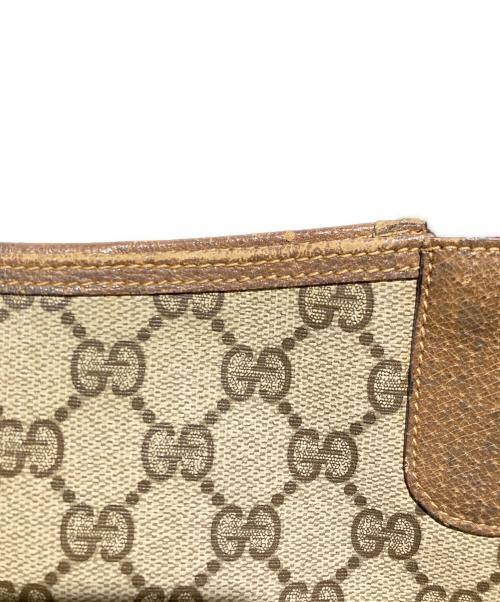 GUCCI（グッチ）GUCCI (グッチ) GGプラス シェリーライン トートバッグ ベージュの古着・服飾アイテム