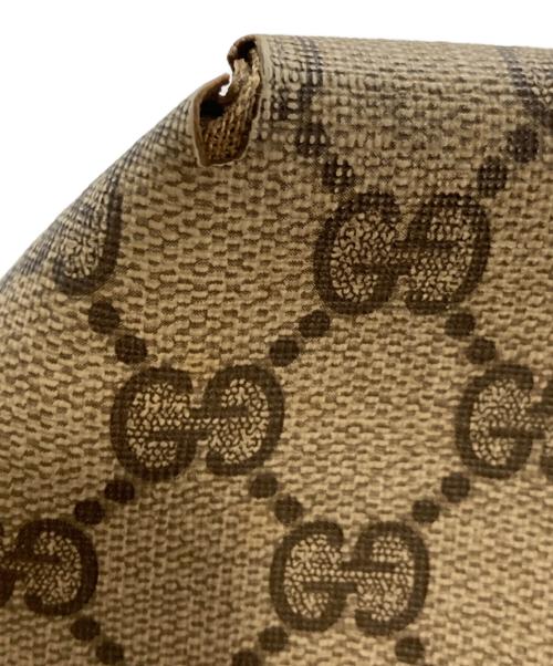 GUCCI（グッチ）GUCCI (グッチ) GGプラス シェリーライン トートバッグ ベージュの古着・服飾アイテム