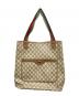 GUCCI（グッチ）の古着「GGプラス シェリーライン トートバッグ」｜ベージュ