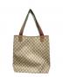 GUCCI (グッチ) GGプラス シェリーライン トートバッグ ベージュ：11000円