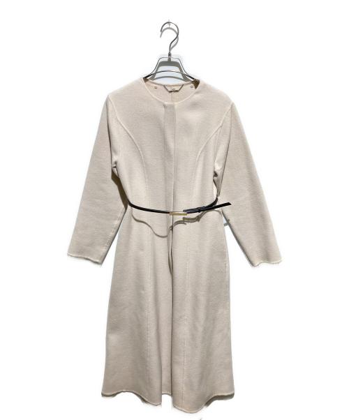 CELFORD（セルフォード）CELFORD (セルフォード) ストール付きリバードレスコート ベージュ サイズ:36の古着・服飾アイテム