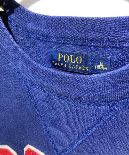 POLO（ポロ）POLO (ポロ) フェルトワッペンスウェット ネイビー サイズ:Mの古着・服飾アイテム