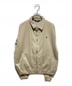 POLO RALPH LAURENポロ・ラルフローレン）の古着「三角タグUSA製 90ｓチンストスイングトップ」｜ベージュ